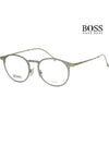 Hugo Boss Glasses Frame BOSS1252 R81 Round Titanium Light Glasses - HUGO BOSS - BALAAN 1