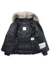 1A00136 5396Q 999 BOED black hood fur padding - MONCLER - BALAAN 3