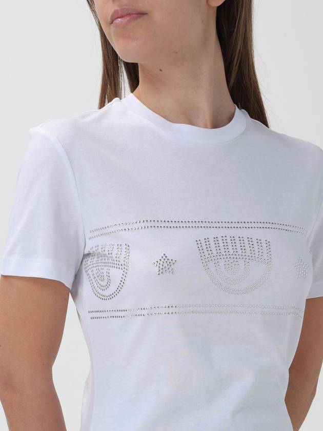 T-shirt con strass Chiara Ferragni - CHIARA FERRAGNI - BALAAN 3