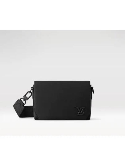 Takeoff PM Aerogram Messenger Bag Black - LOUIS VUITTON - BALAAN 2