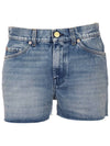 strawberry washed denim shorts - GUCCI - BALAAN.