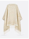 Around The World Poncho Ivory 51STE370L084 CO90 - DIOR - BALAAN 4