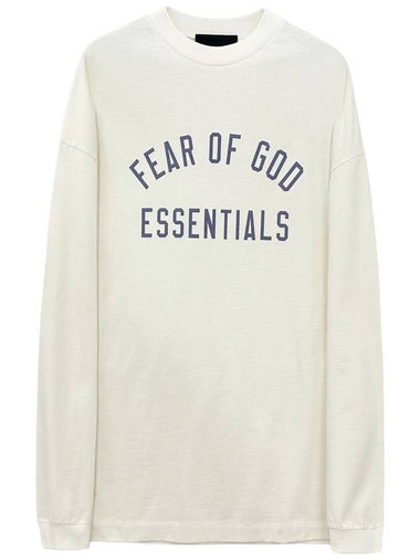 Logo Overfit Long Sleeve 125BT244202F - FEAR OF GOD ESSENTIALS - BALAAN 1