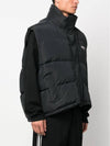 Cocoon Logo Print Padded Vest Black - BALENCIAGA - BALAAN 5