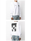 Tech Marker Sweatshirt White - OFF WHITE - BALAAN 6