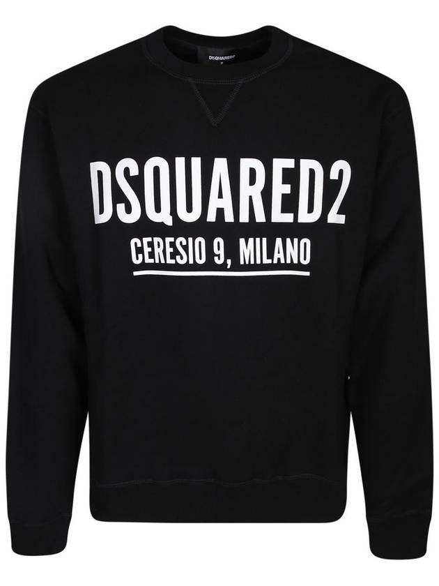 Ceresio 9 Crew Neck Sweatshirt Black - DSQUARED2 - BALAAN 2