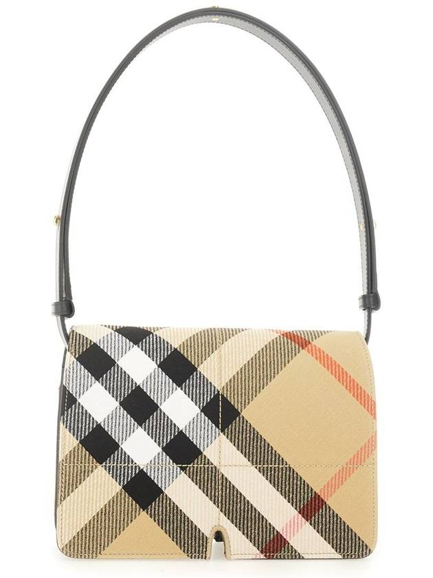 Snip Check Shoulder Bag Sand - BURBERRY - BALAAN 2