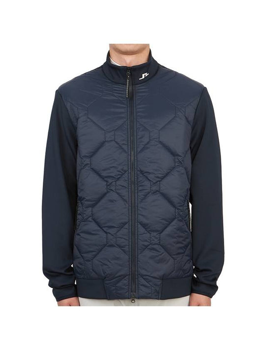 Golf Quilt Hybrid Jacket Navy - J.LINDEBERG - BALAAN 1