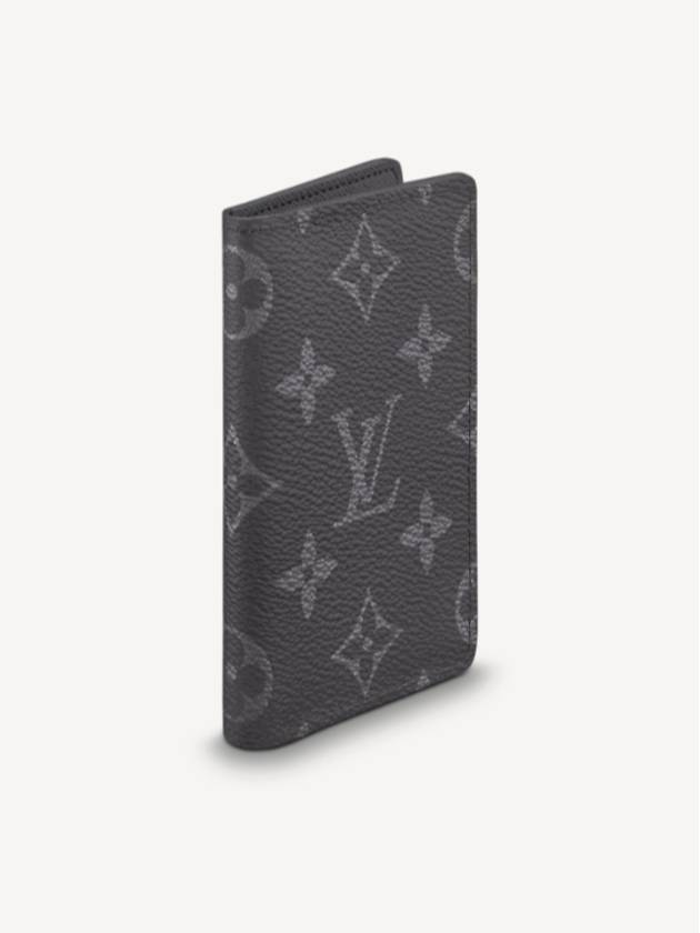 Pocket Organizer Monogram Card Wallet Black - LOUIS VUITTON - BALAAN 3