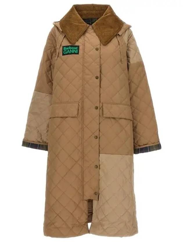 Burghley Quilted Padding Honey - BARBOUR - BALAAN 2