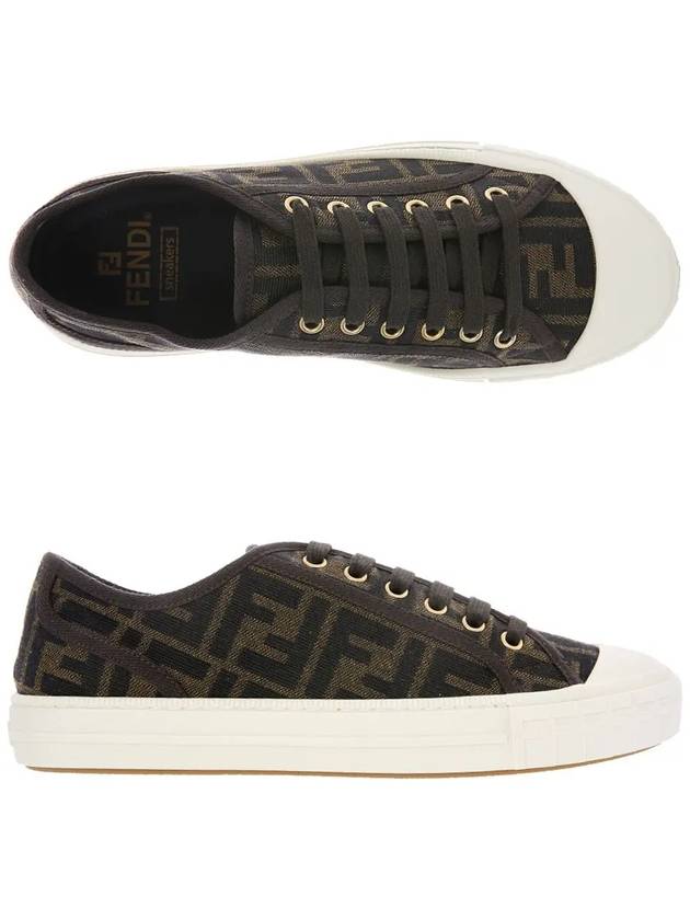 Sneakers 7E1688AQ6I F1PXA Black - FENDI - BALAAN 4