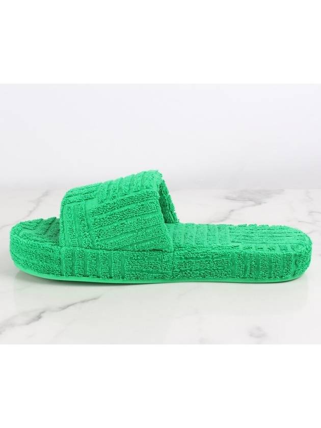 Terry Resort Slider Green 44 285 290 - BOTTEGA VENETA - BALAAN 6