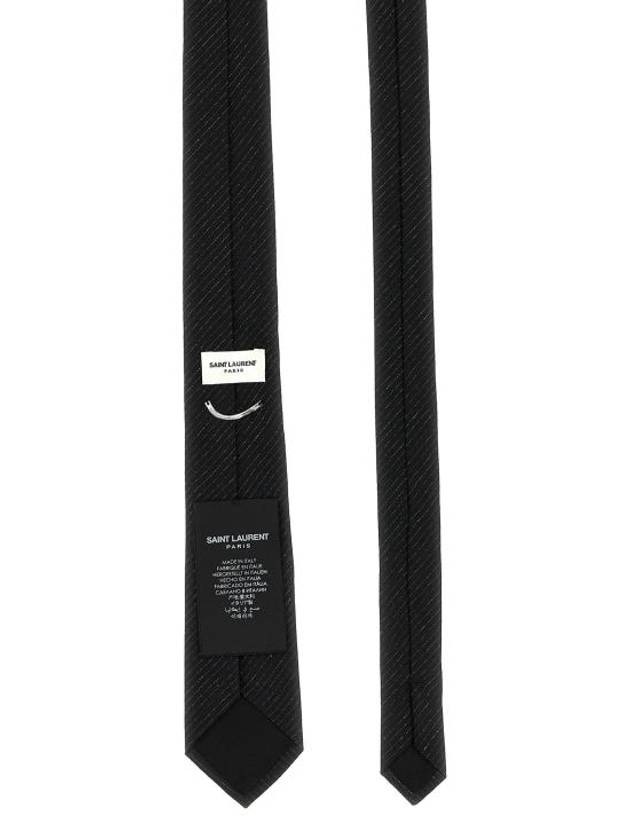 Tie 7974153YQ181063 Black - SAINT LAURENT - BALAAN 3