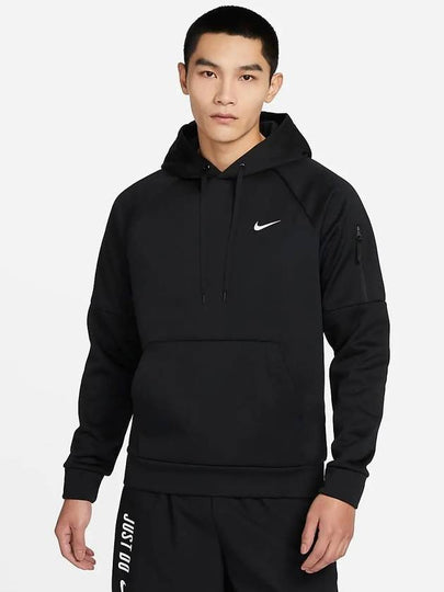 Thermafit Fitness Hoodie Black - NIKE - BALAAN 2