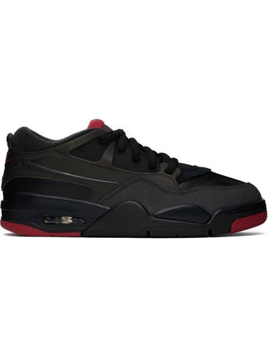 Air Jordan 4 RM Low Top Sneakers Black - NIKE - BALAAN 1