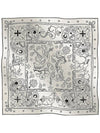 Animaux Bandana 55 Scarf Blanc - HERMES - BALAAN 2