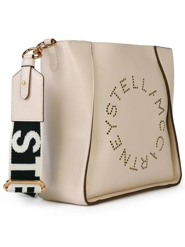 Stella Logo Shoulder Bag Pure White - STELLA MCCARTNEY - BALAAN 3