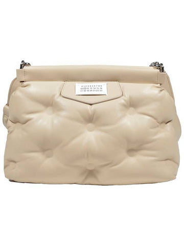 leather cross bag beige - MAISON MARGIELA - BALAAN 1