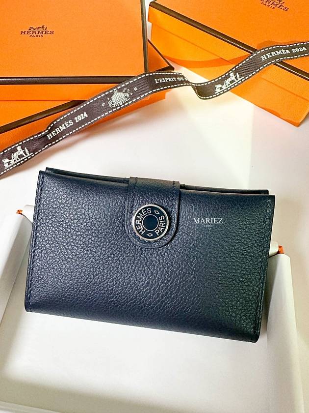 RMS Card Wallet Card Holder Blueny - HERMES - BALAAN 2