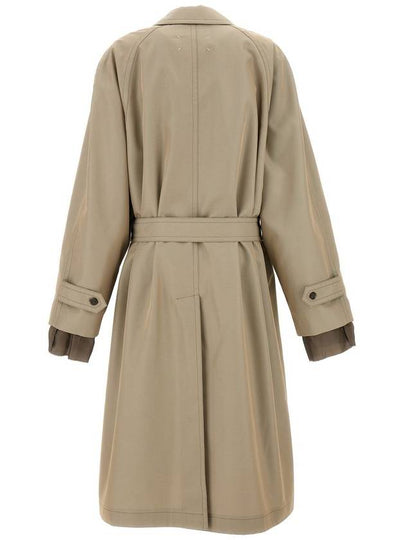 Maison Margiela Long Single-Breasted Trench Coat - MAISON MARGIELA - BALAAN 2