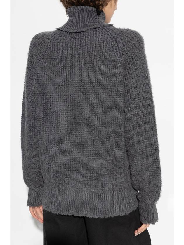 Dsquared2 Wool Turtleneck, Women's, Grey - DSQUARED2 - BALAAN 4