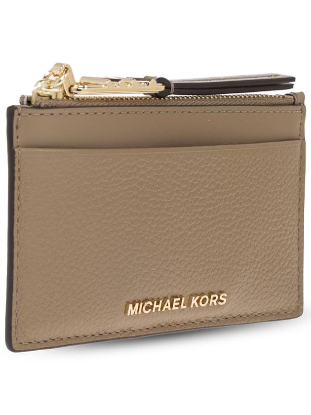 Michael Michael Kors Card Case 'Empire', Women's, Beige - MICHAEL KORS - BALAAN 4