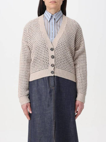 Cardigan crop Brunello Cucinelli - BRUNELLO CUCINELLI - BALAAN 1