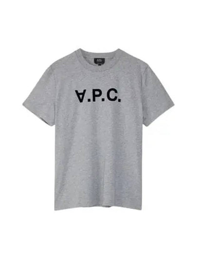 Standard Grand VPC Short Sleeve T-Shirt Grey - A.P.C. - BALAAN 2