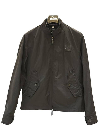 TB Lincolnshire Wind Zip Up Jacket Black - BURBERRY - BALAAN 2