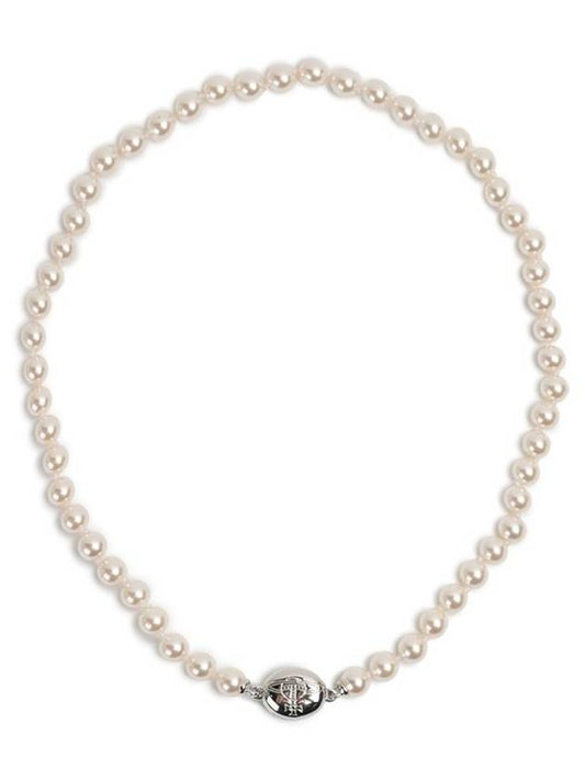 Loelia Pendant Pearl Necklace Black - VIVIENNE WESTWOOD - BALAAN 2