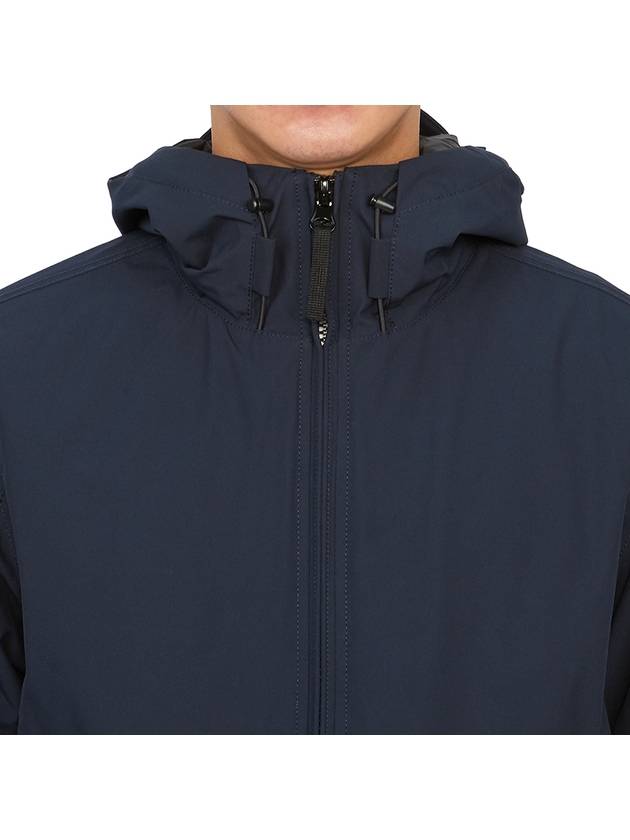 Compass Badge Hooded Jacket Navy - STONE ISLAND - BALAAN 7