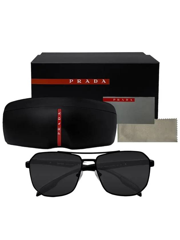 Linea Rossa Sunglasses Black - PRADA - BALAAN 11