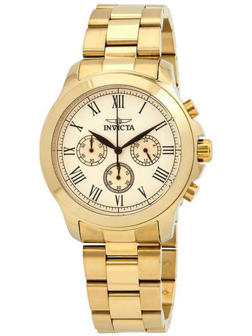 Invicta Specialty Gold Dial Men's Watch 21658 - INVICTA - BALAAN 1