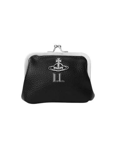 ORB Logo Coin Purse Black - VIVIENNE WESTWOOD - BALAAN 2