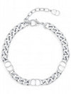 Icon Slim Chain Bracelet Silver - DIOR - BALAAN 7