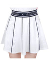 Women's NK x JL Golf Skirt White - J.LINDEBERG - BALAAN 7