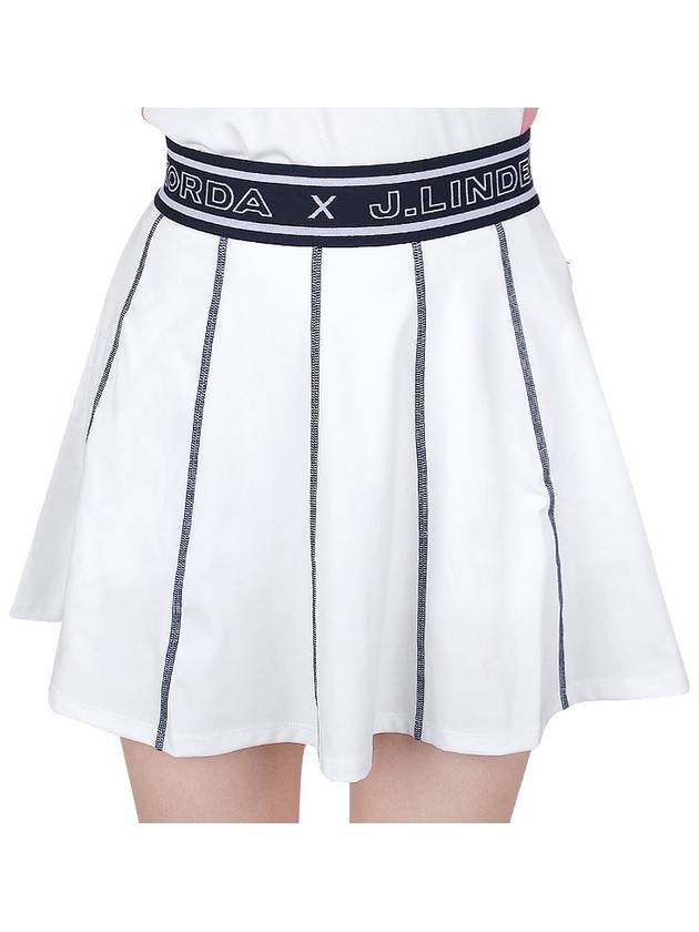 Women's NK x JL Golf Skirt White - J.LINDEBERG - BALAAN 7