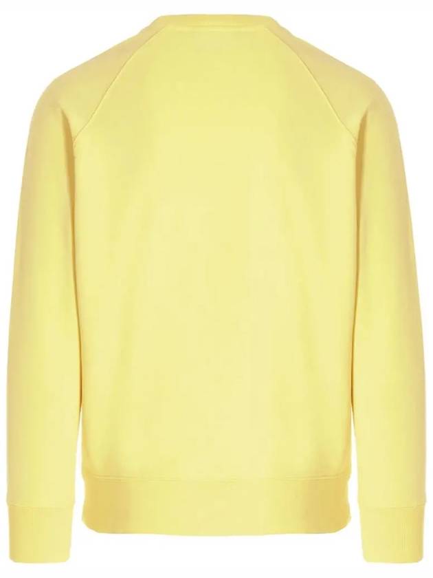 Fox Head Patch Classic Sweatshirt Light Yellow - MAISON KITSUNE - BALAAN 4