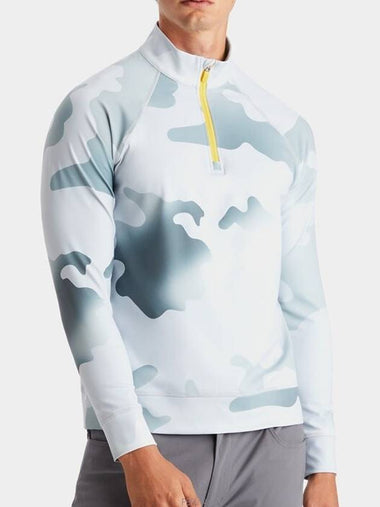 Men s Gradient Camo Quarter Zip Slim Fit Mid Layer - G/FORE - BALAAN 1