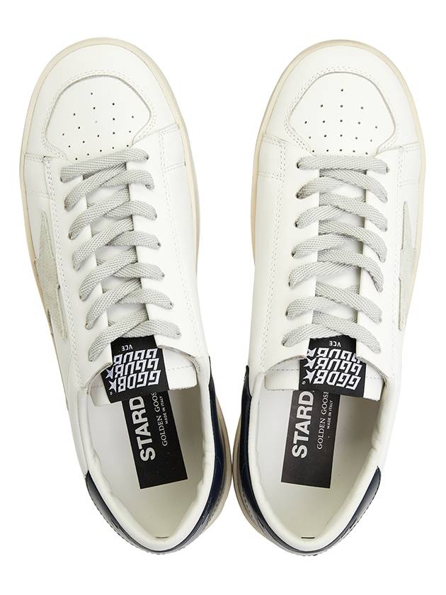 Stardan Black Tab Low Top Sneakers White - GOLDEN GOOSE - BALAAN 3