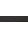 GG Marmont Thin Leather Belt Black - GUCCI - BALAAN 7