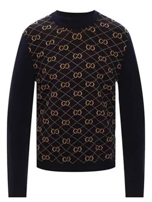 Logo men s round neck knit 270122 - GUCCI - BALAAN 1