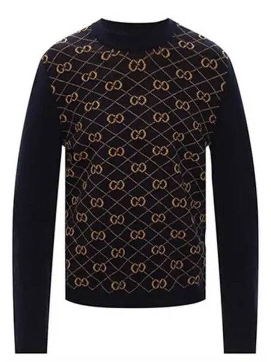 Logo men s round neck knit 270122 - GUCCI - BALAAN 1