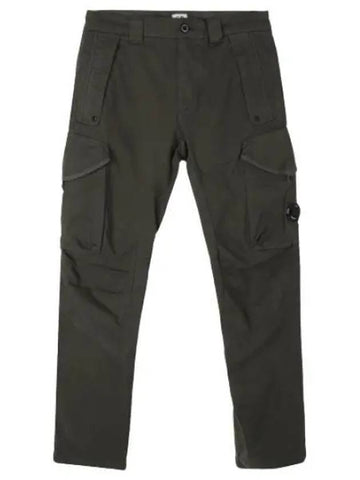 Stretch Satin Cargo Pants Ergonomic Fit Men s - CP COMPANY - BALAAN 1