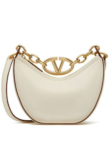 VALENTINO VLOGO MOON BAG MINI HOBO - VALENTINO - BALAAN 1