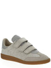 Beth Logo Leather Low Top Sneakers Beige - ISABEL MARANT - BALAAN 3