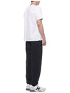 Big Heart Logo Track Pants Black - AMI - BALAAN.