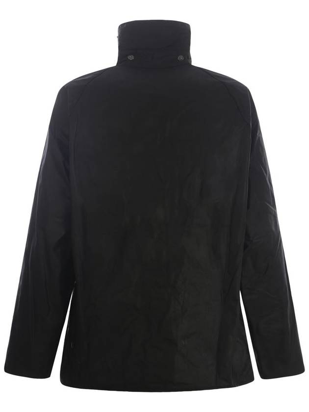 Bedale Wax Half Lined Jacket Black - BARBOUR - BALAAN 5