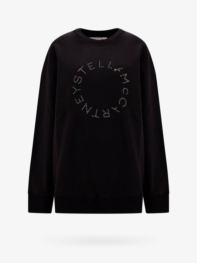 23 fw SUSTAINABLE Cotton Sweatshirt WITH FRONTAL LOGO 6J02063SPX371000 B0650288527 - STELLA MCCARTNEY - BALAAN 1