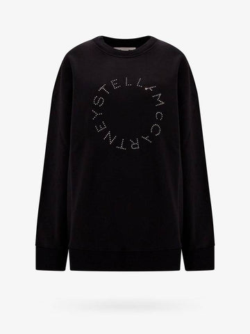 23 fw SUSTAINABLE Cotton Sweatshirt WITH FRONTAL LOGO 6J02063SPX371000 B0650288527 - STELLA MCCARTNEY - BALAAN 1